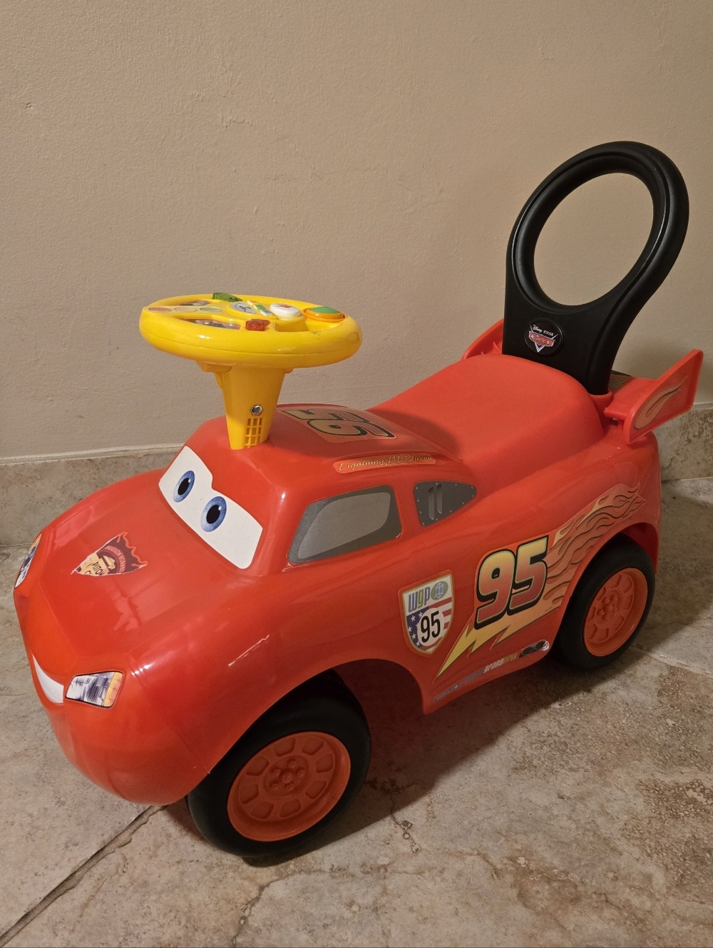 Lightning McQueen Red Ride-On Toy